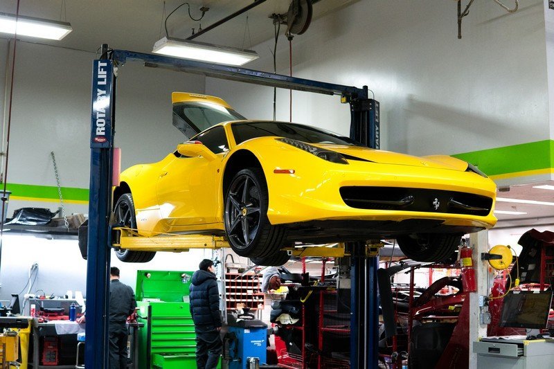 BMW auto repair being performed by our technicians at our Seattle Weashington car repair shop.
